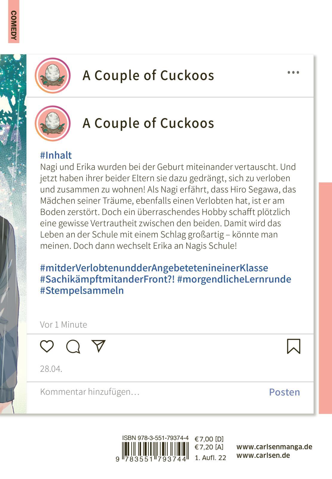 Rückseitencover A Couple of Cuckoos 2