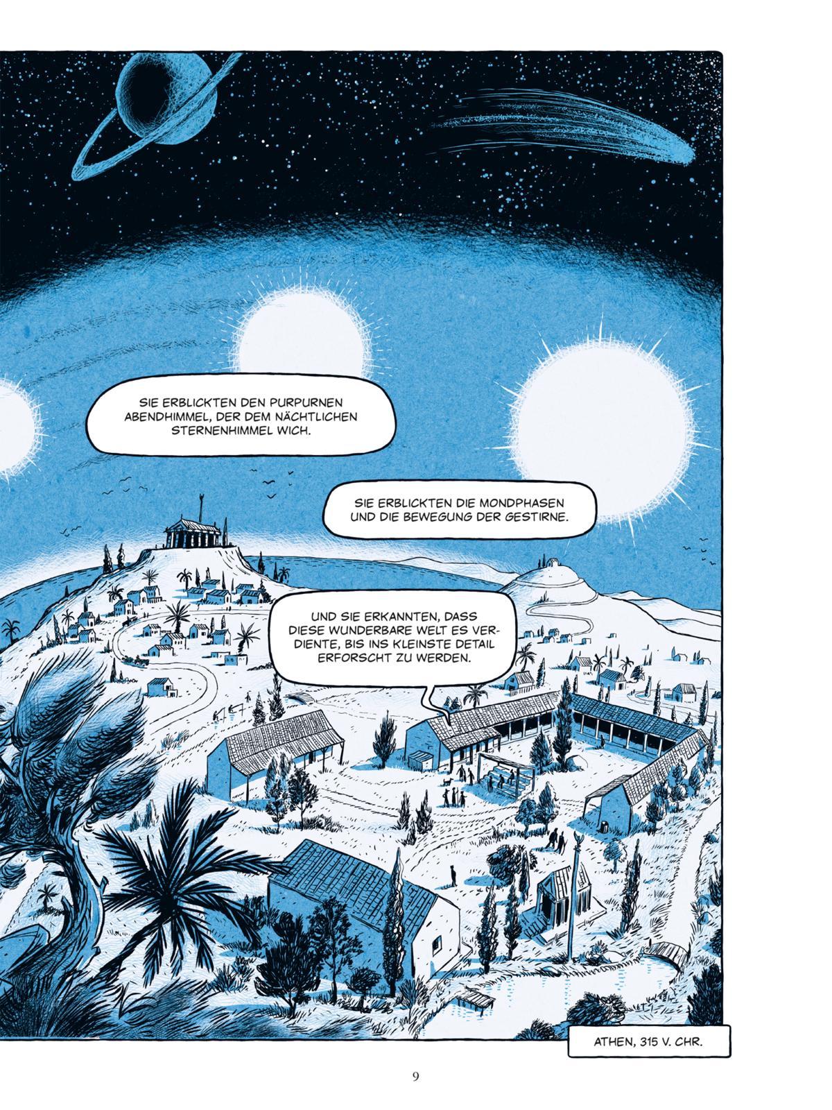 Beispielinhalt (Bild) Aristoteles - Die Graphic Novel