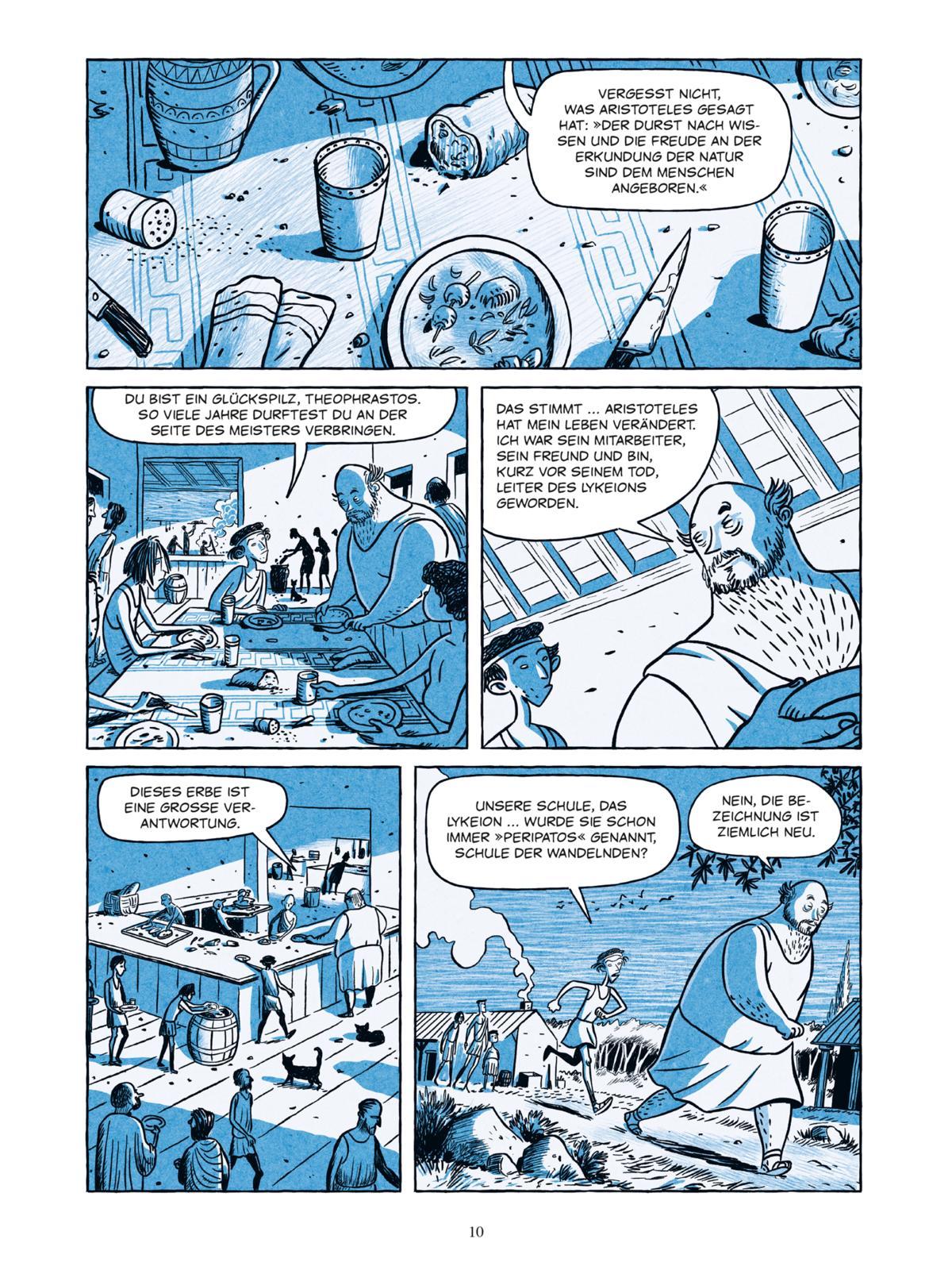 Beispielinhalt (Bild) Aristoteles - Die Graphic Novel