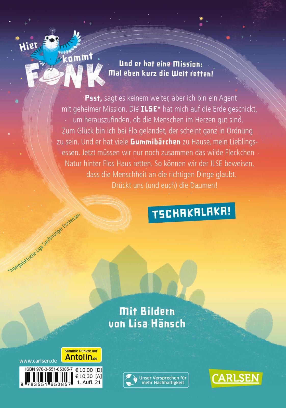 Rückseitencover Fonk 1: Geheimagent aus dem All