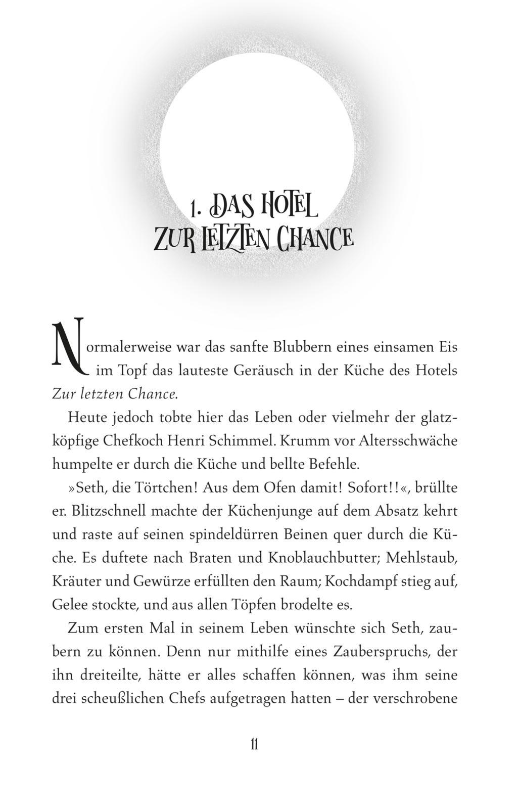 Beispielinhalt (Bild) Hotel der Magier (Hotel der Magier 1)