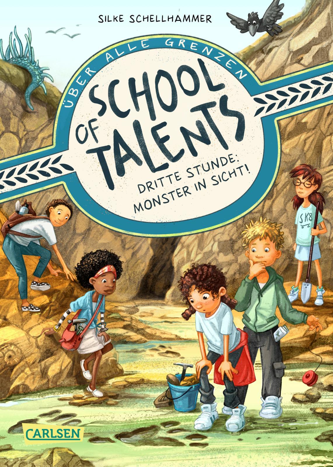 Vorderes Coverbild School of Talents 3: Dritte Stunde: Monster in Sicht!