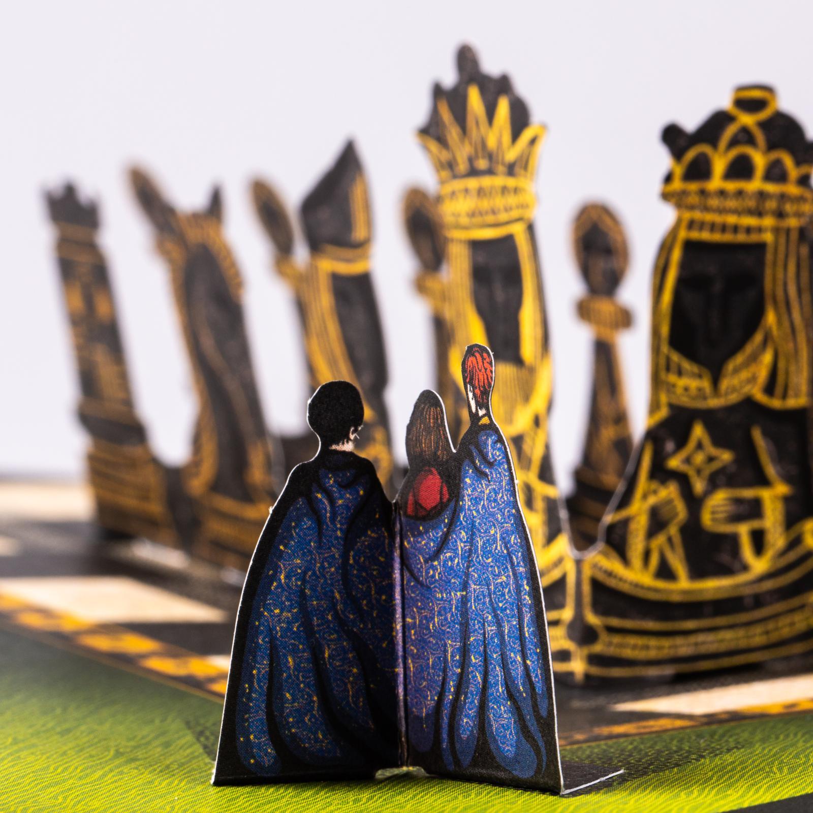 Beispielinhalt (Bild) Harry Potter und der Stein der Weisen (MinaLima-Edition mit 3D-Papierkunst 1)