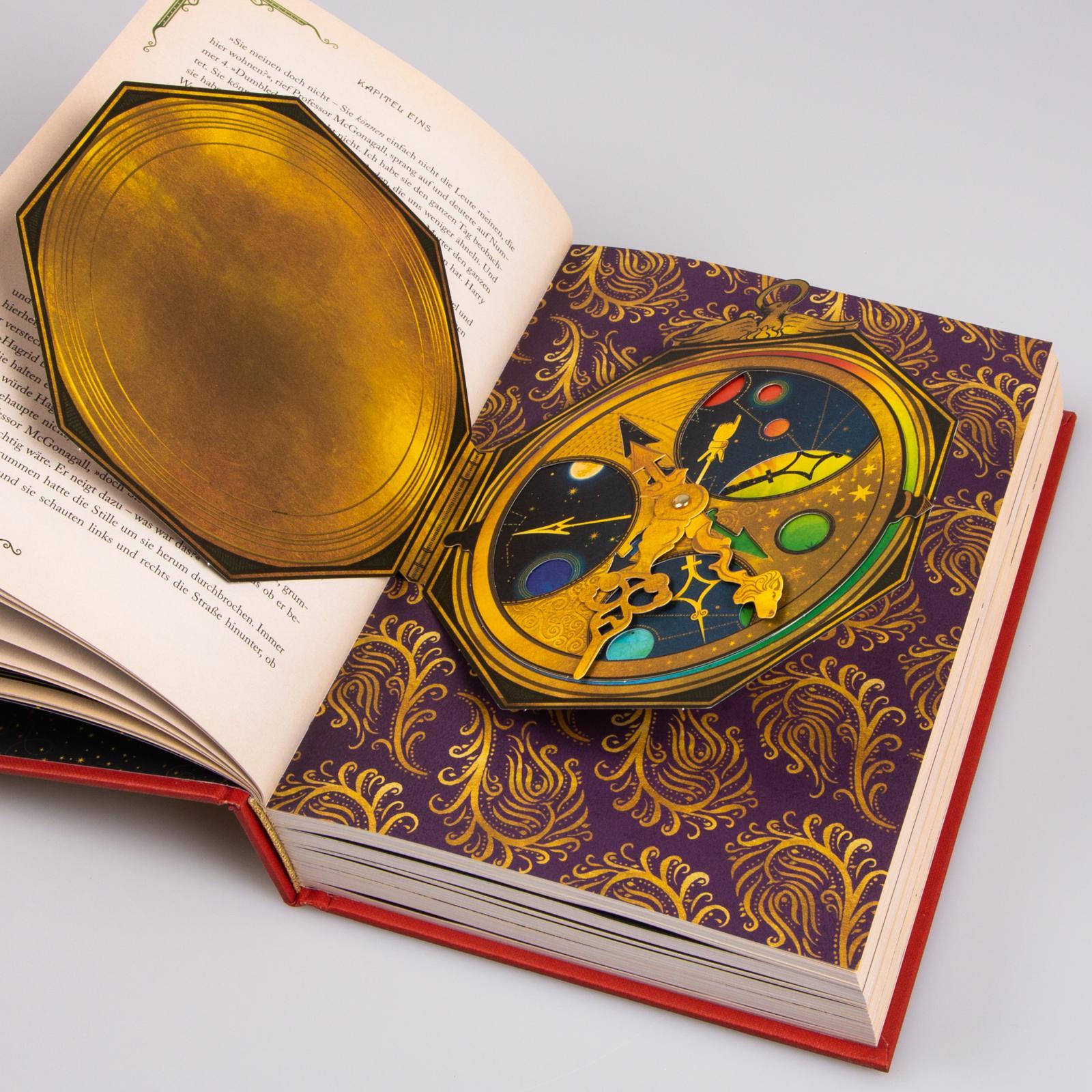 Beispielinhalt (Bild) Harry Potter und der Stein der Weisen (MinaLima-Edition mit 3D-Papierkunst 1)