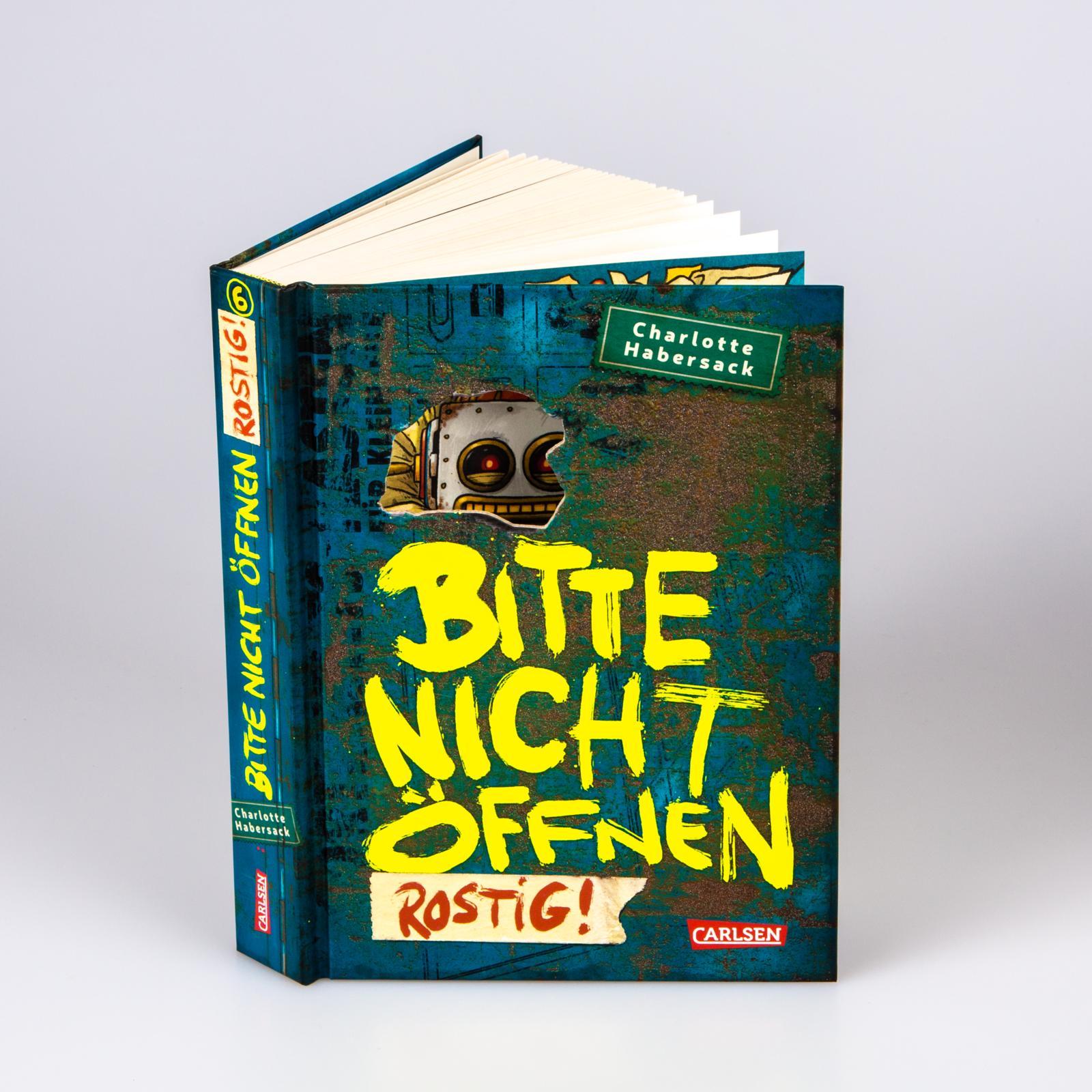 Beispielinhalt (Bild) Bitte nicht öffnen 6: Rostig!