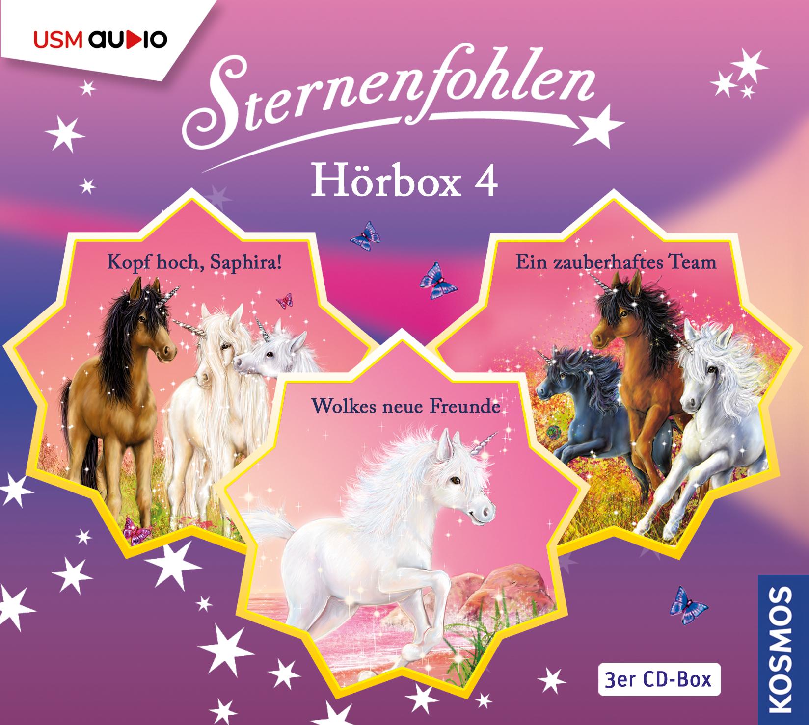 Vorderes Coverbild Die große Sternenfohlen Hörbox Folgen 10-12 (3 Audio CDs)