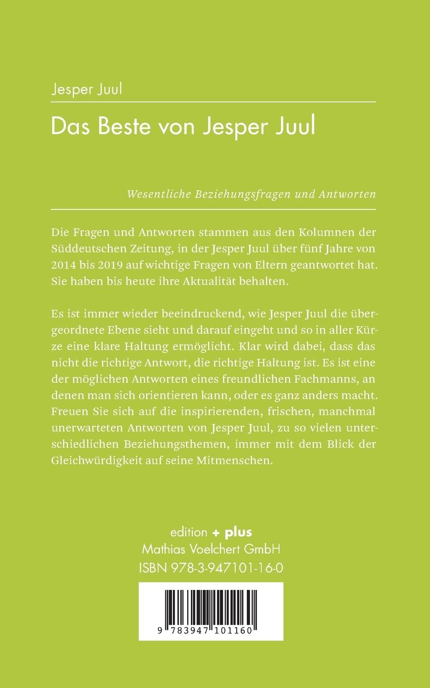 Rückseitencover Das Beste von Jesper Juul