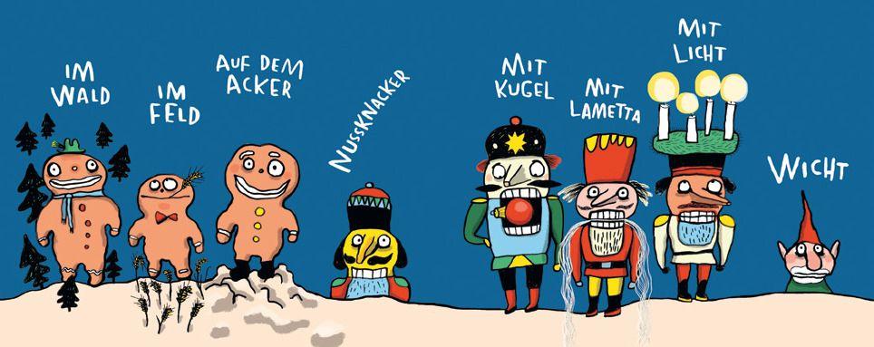 Beispielinhalt (Bild) Eins zwei drei Rentier