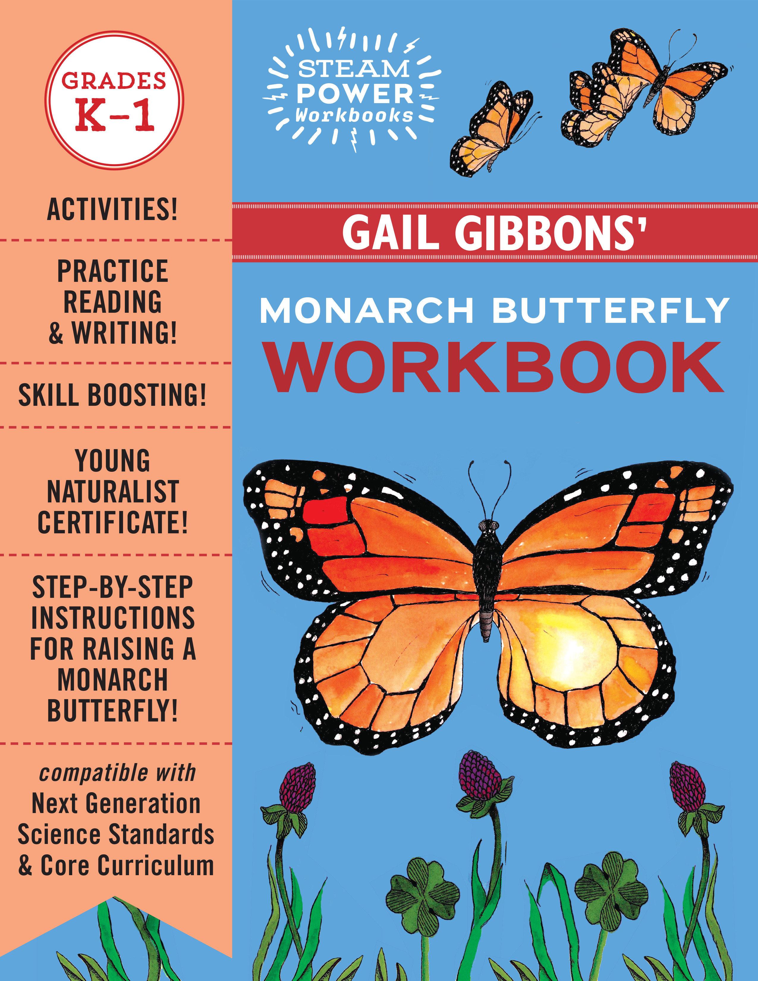 Vorderes Coverbild Gail Gibbons' Monarch Butterfly Workbook