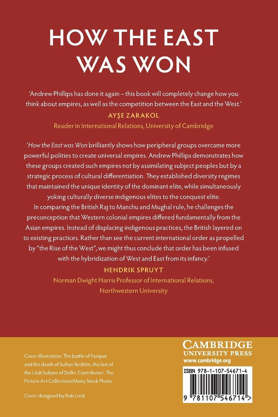 Rückseitencover How the East Was Won