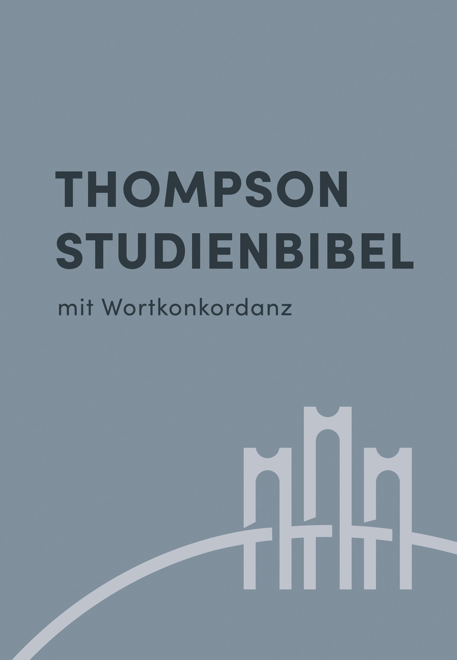 Vorderes Coverbild Thompson Studienbibel - Hardcover
