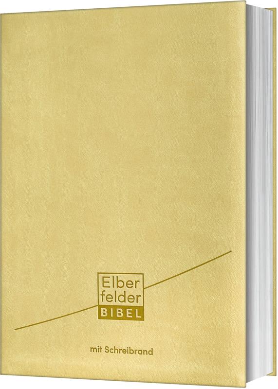 Vorderes Coverbild Elberfelder Bibel - mit Schreibrand, Kunstleder