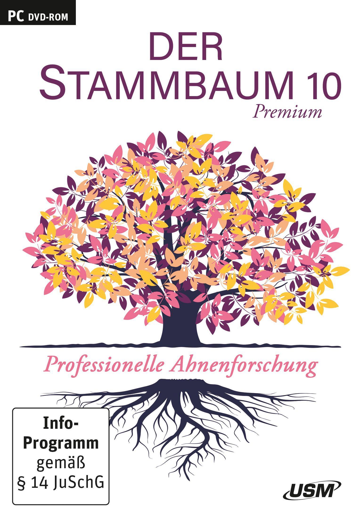 Vorderes Coverbild Stammbaum 10 Premium