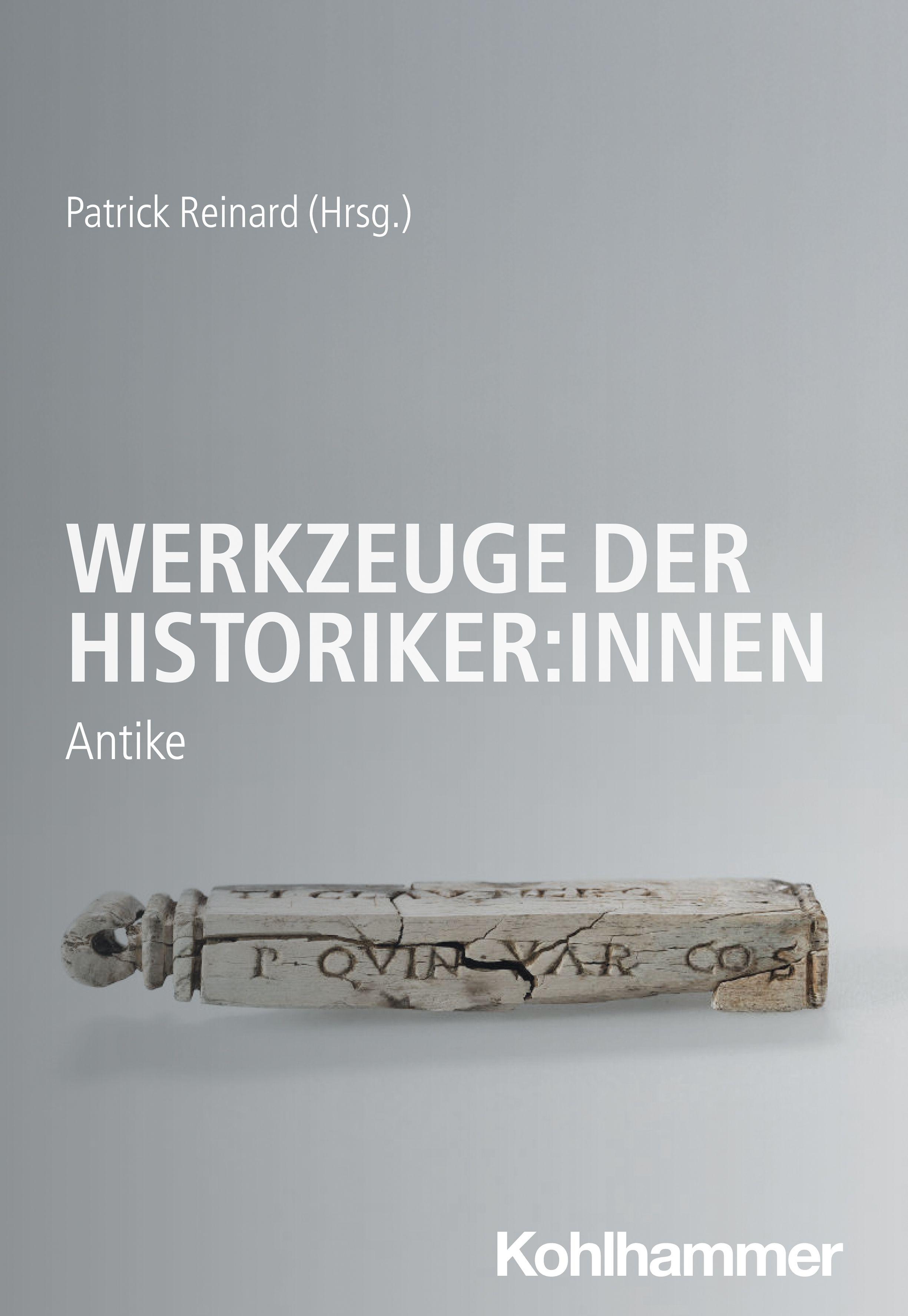 Vorderes Coverbild Werkzeuge der Historiker:innen