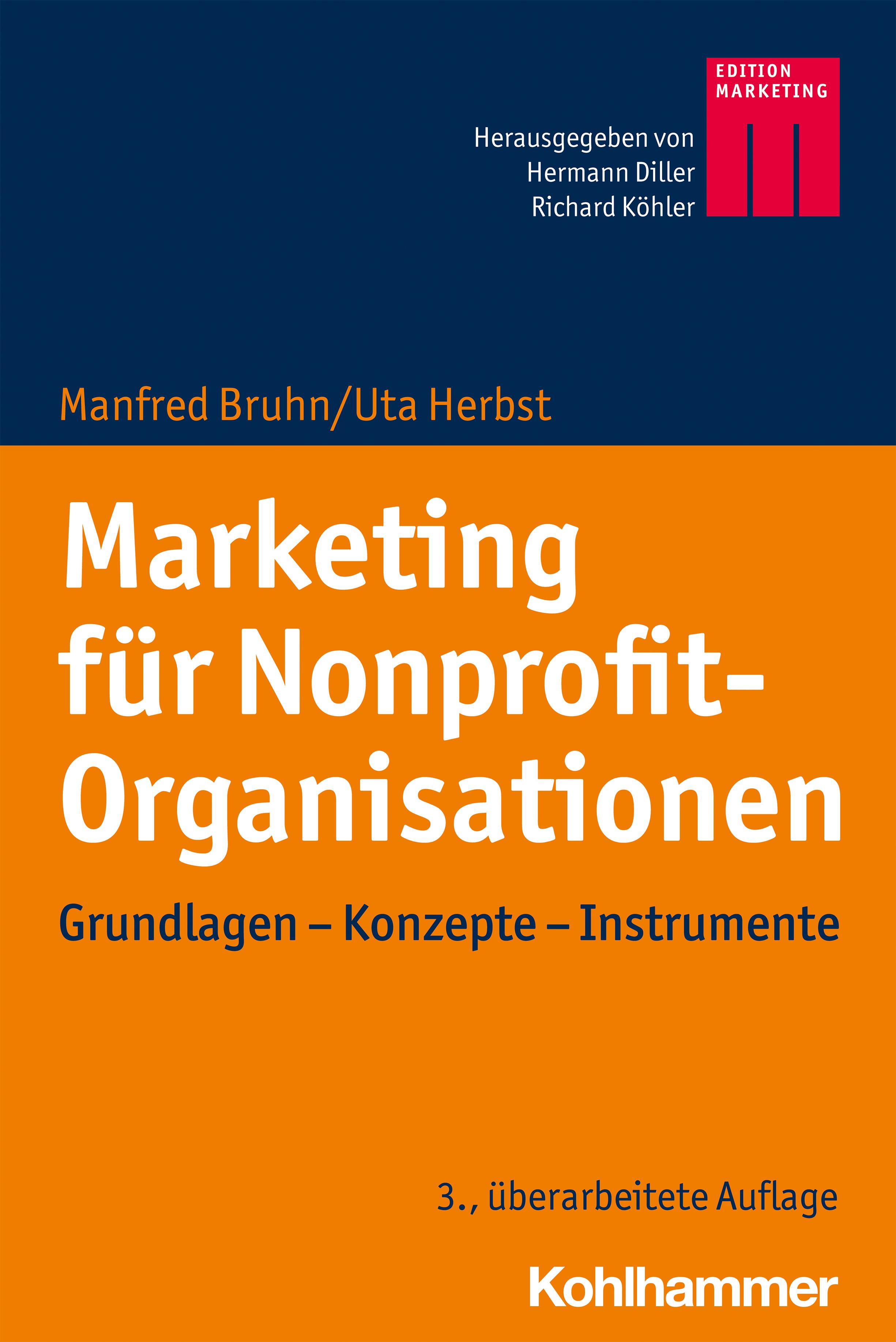 Vorderes Coverbild Marketing für Nonprofit-Organisationen
