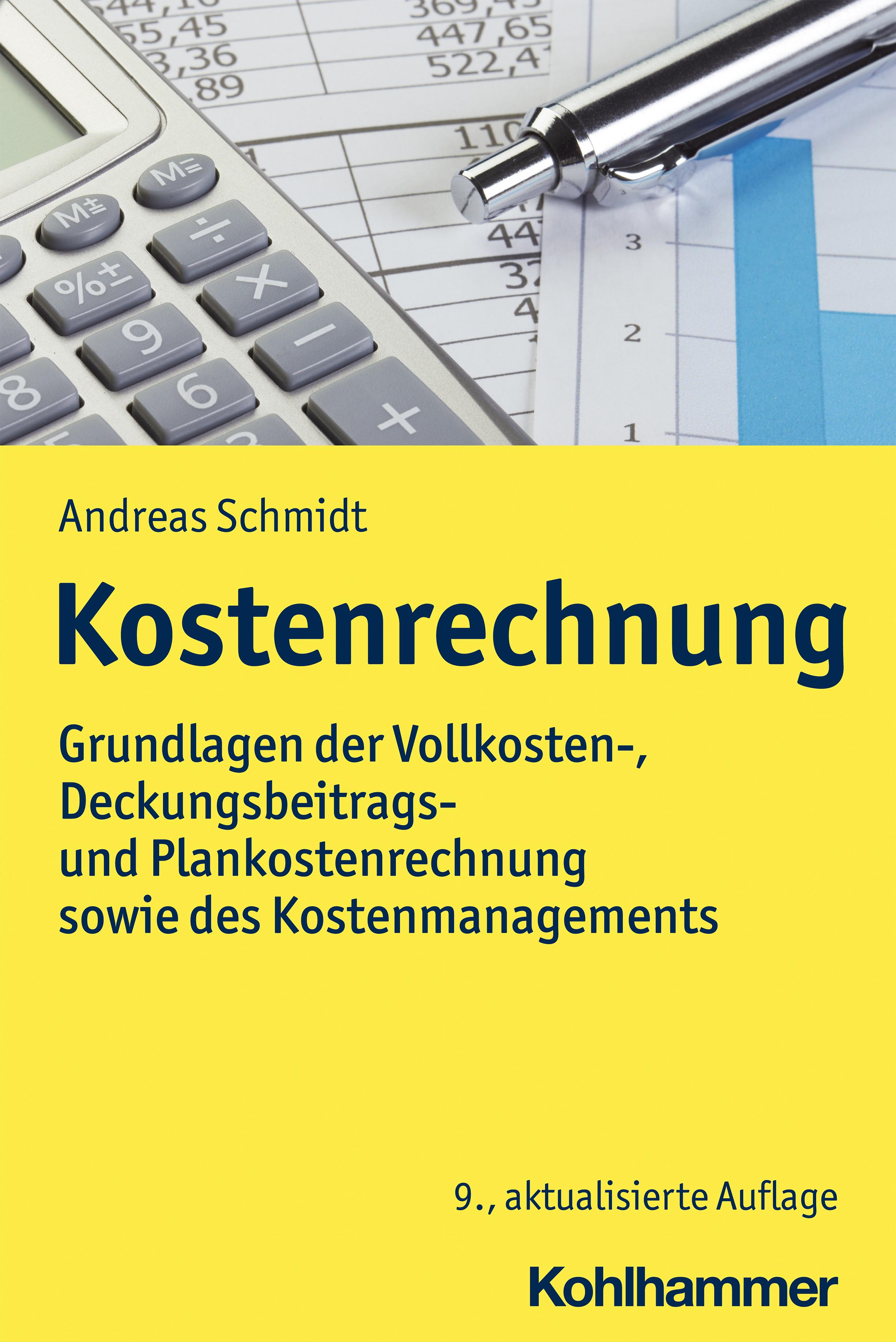 Vorderes Coverbild Kostenrechnung