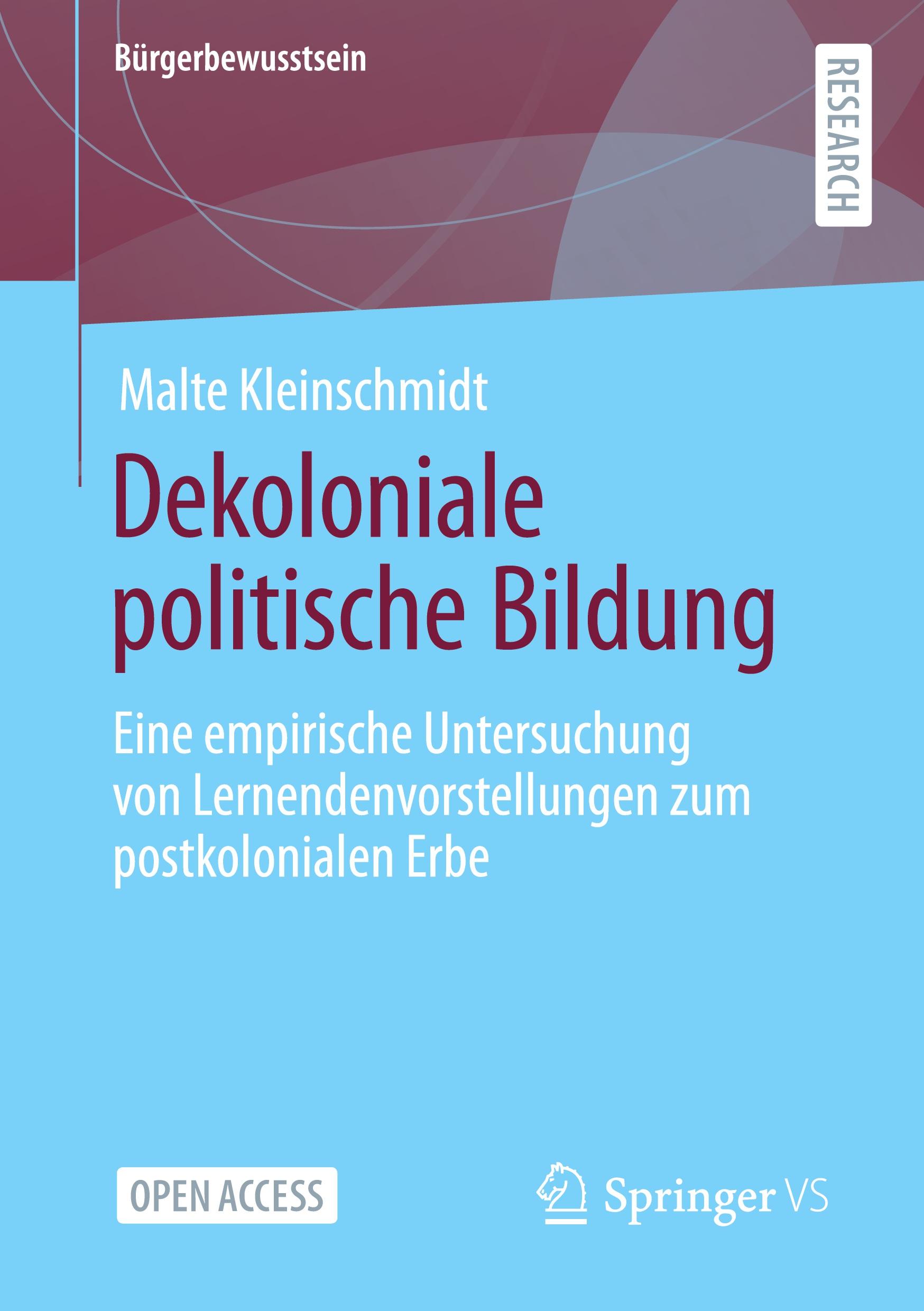 Vorderes Coverbild Dekoloniale politische Bildung