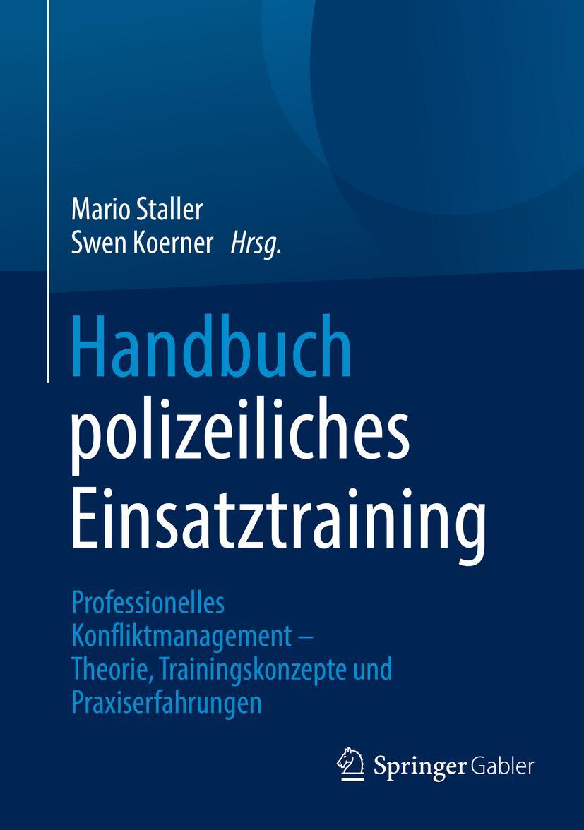 Vorderes Coverbild Handbuch polizeiliches Einsatztraining