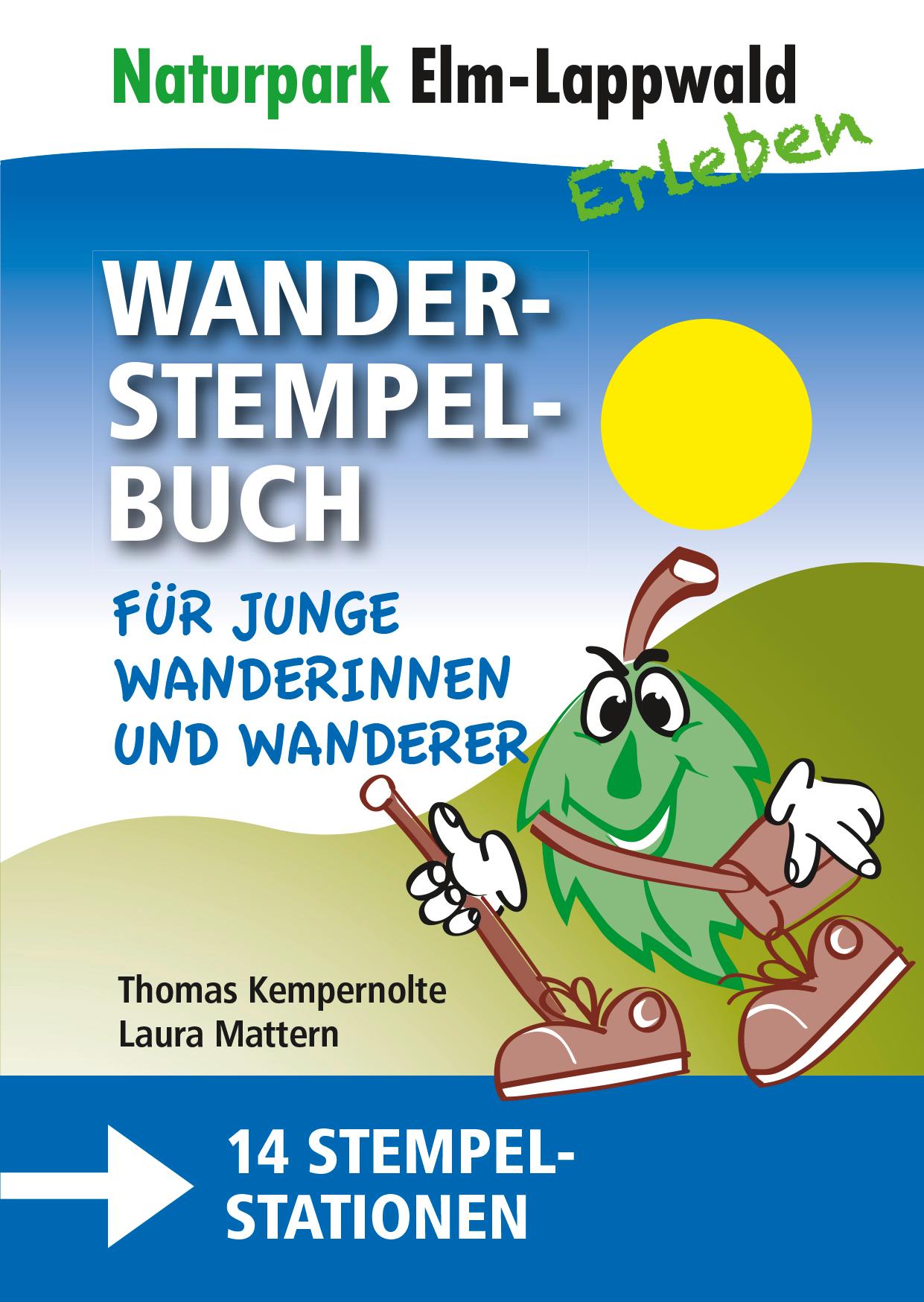 Vorderes Coverbild Naturpark Elm Lappwald - Wanderstempelbuch-Familienpaket