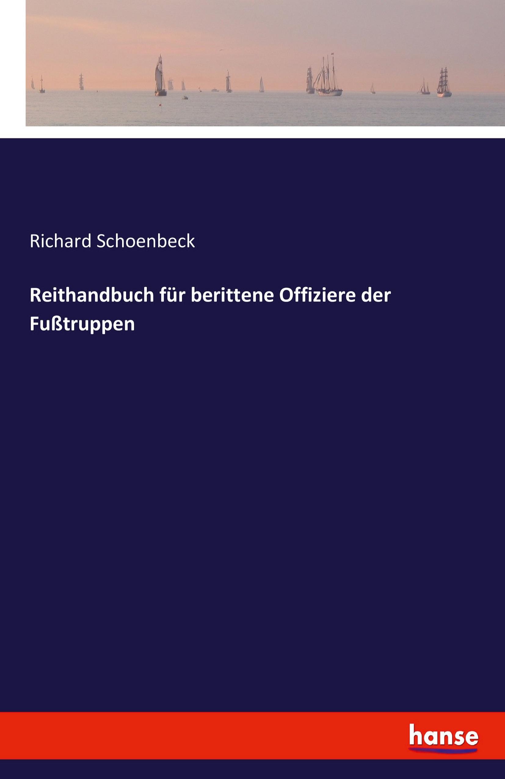 Vorderes Coverbild Reithandbuch für berittene Offiziere der Fußtruppen