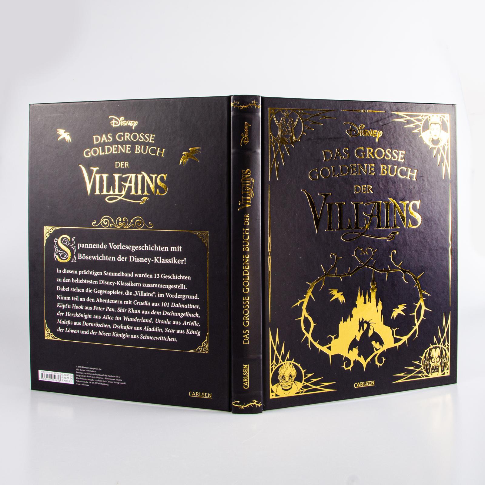 Beispielinhalt (Bild) Disney: Das große goldene Buch der Villains