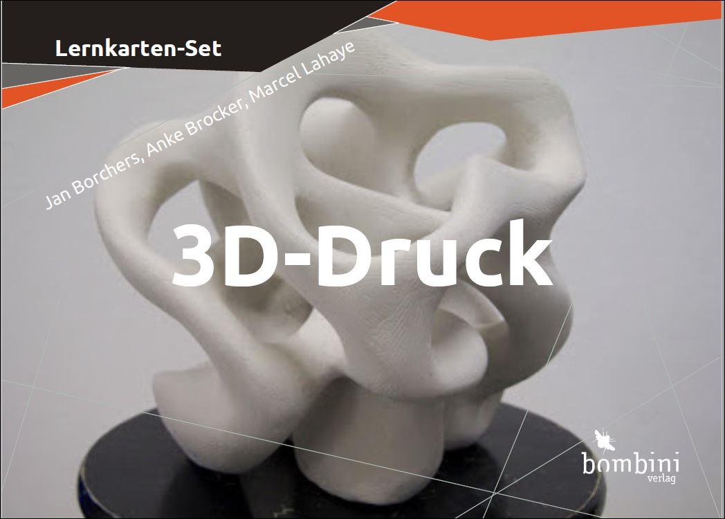 Vorderes Coverbild Lernkarten-Set 3D-Druck