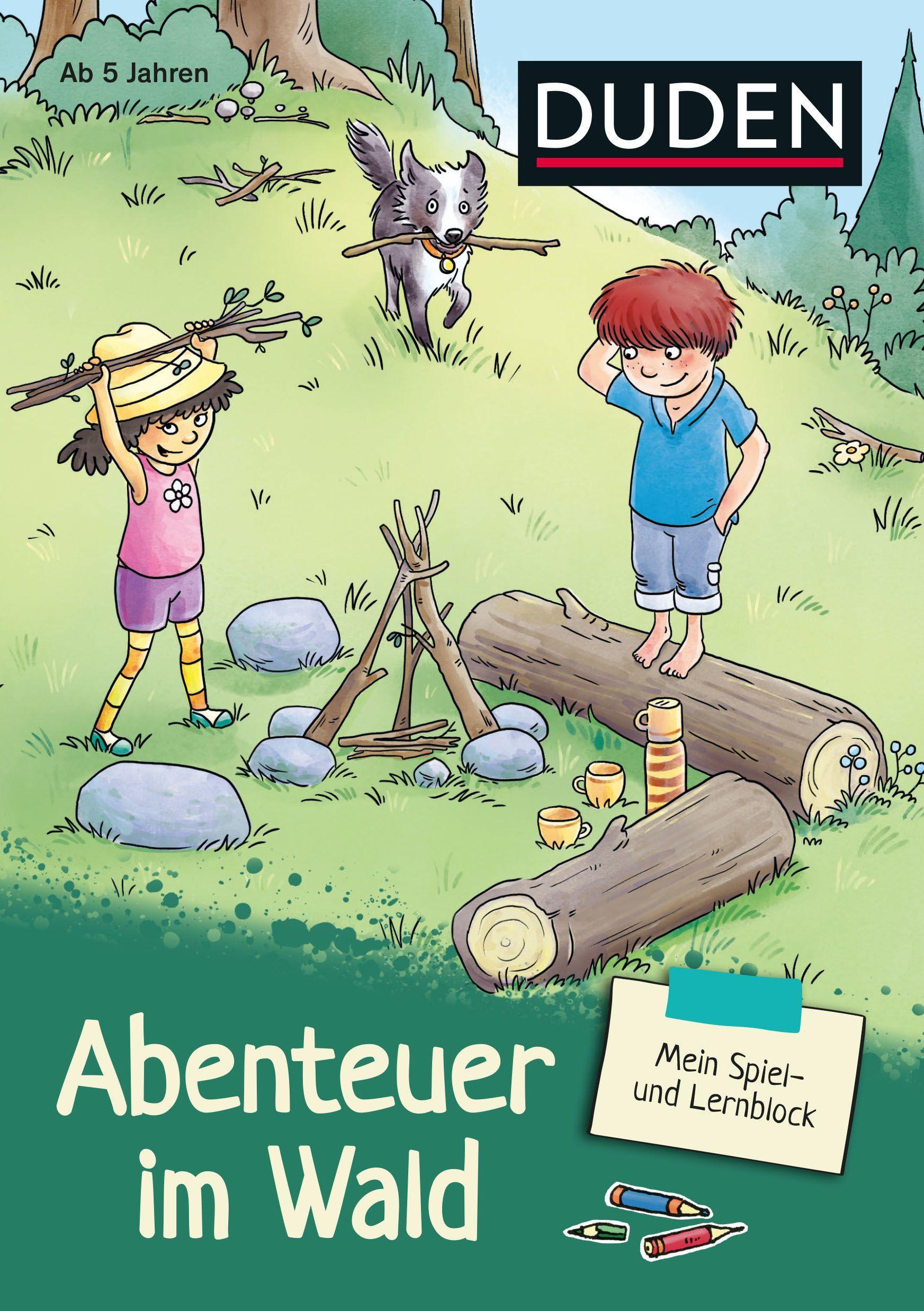 Vorderes Coverbild Mein Spiel- und Lernblock 1 - Abenteuer im Wald