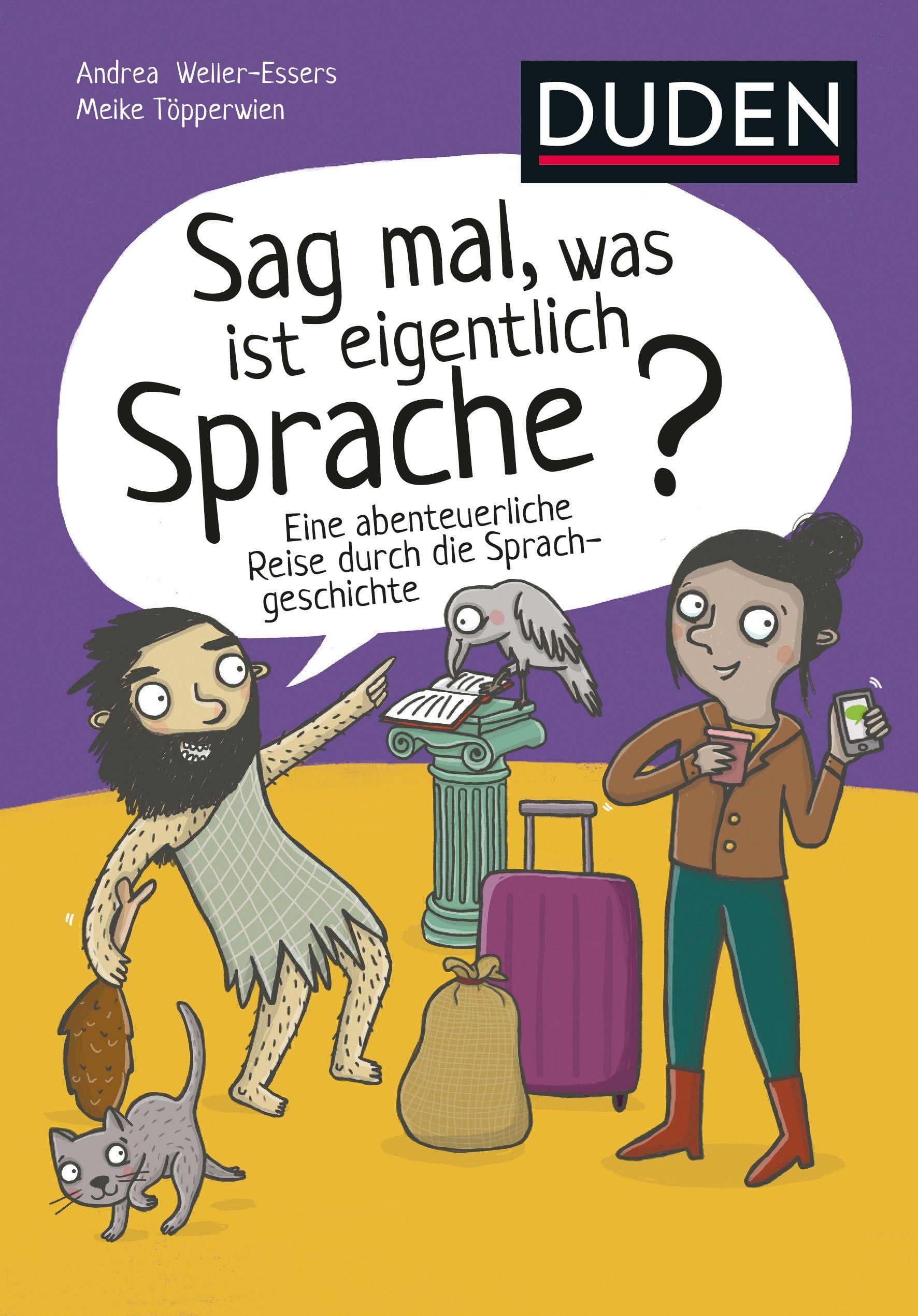Vorderes Coverbild Sag mal, was ist eigentlich Sprache?