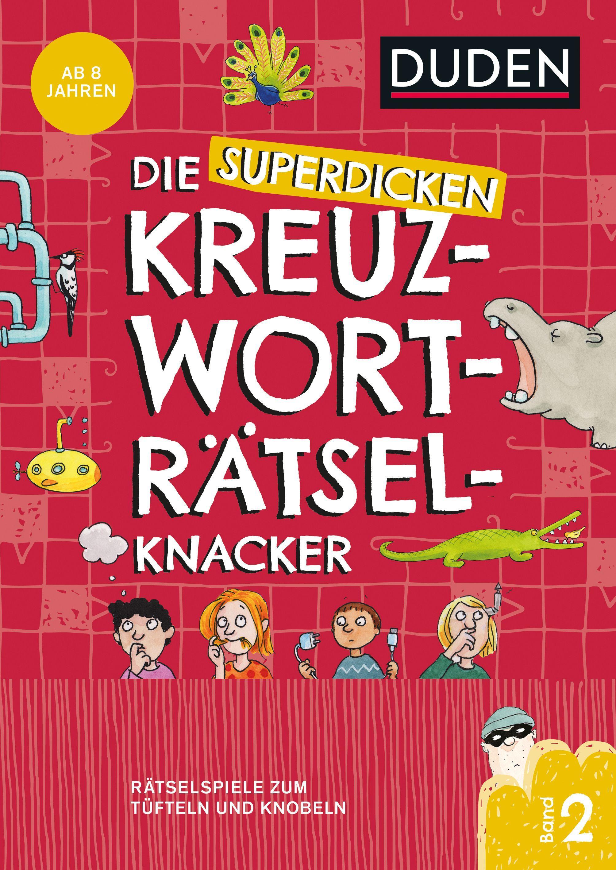 Vorderes Coverbild Die superdicken Kreuzworträtselknacker ? ab 8 Jahren (Band 2)