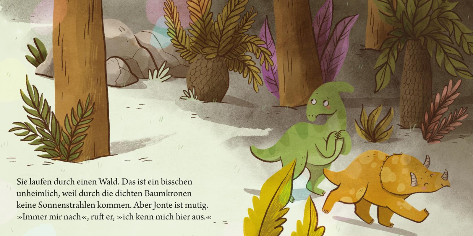 Beispielinhalt (Bild) Pixi-Box 279: Dinos und Drachen bei Pixi (8x8 Exemplare)