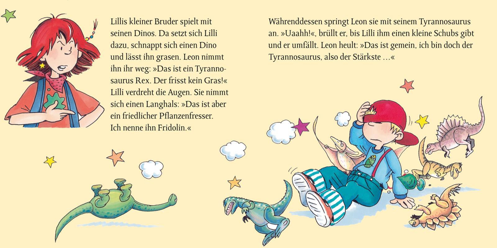 Beispielinhalt (Bild) Pixi-Box 279: Dinos und Drachen bei Pixi (8x8 Exemplare)