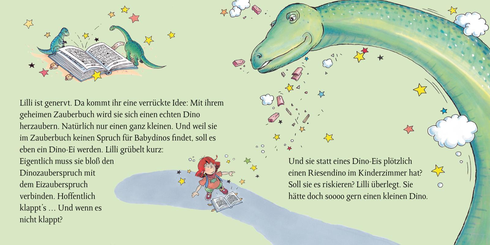 Beispielinhalt (Bild) Pixi-Box 279: Dinos und Drachen bei Pixi (8x8 Exemplare)