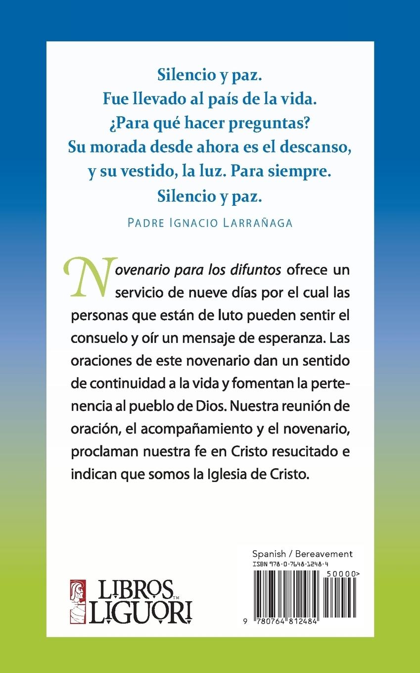 Rückseitencover Novenario Para Los Difuntos