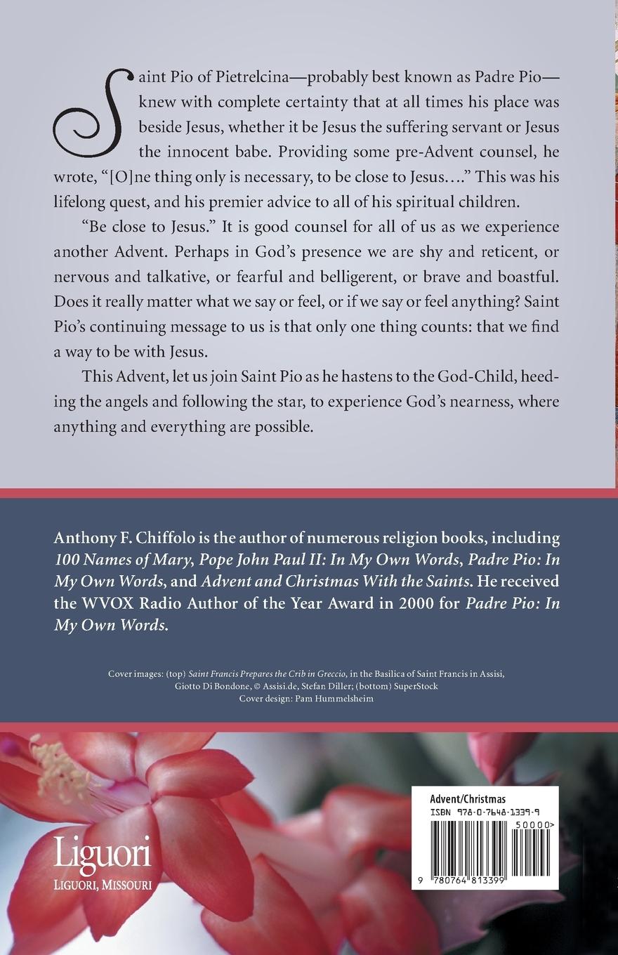 Rückseitencover Advent and Christmas Wisdom from Padre Pio