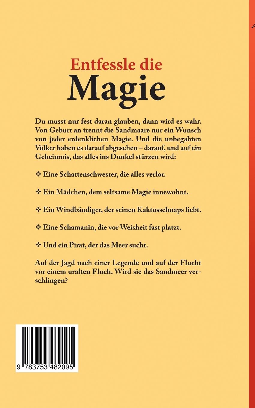Rückseitencover Die Mär vom Fluch des Sandes - Das erste Buch der Fantasie