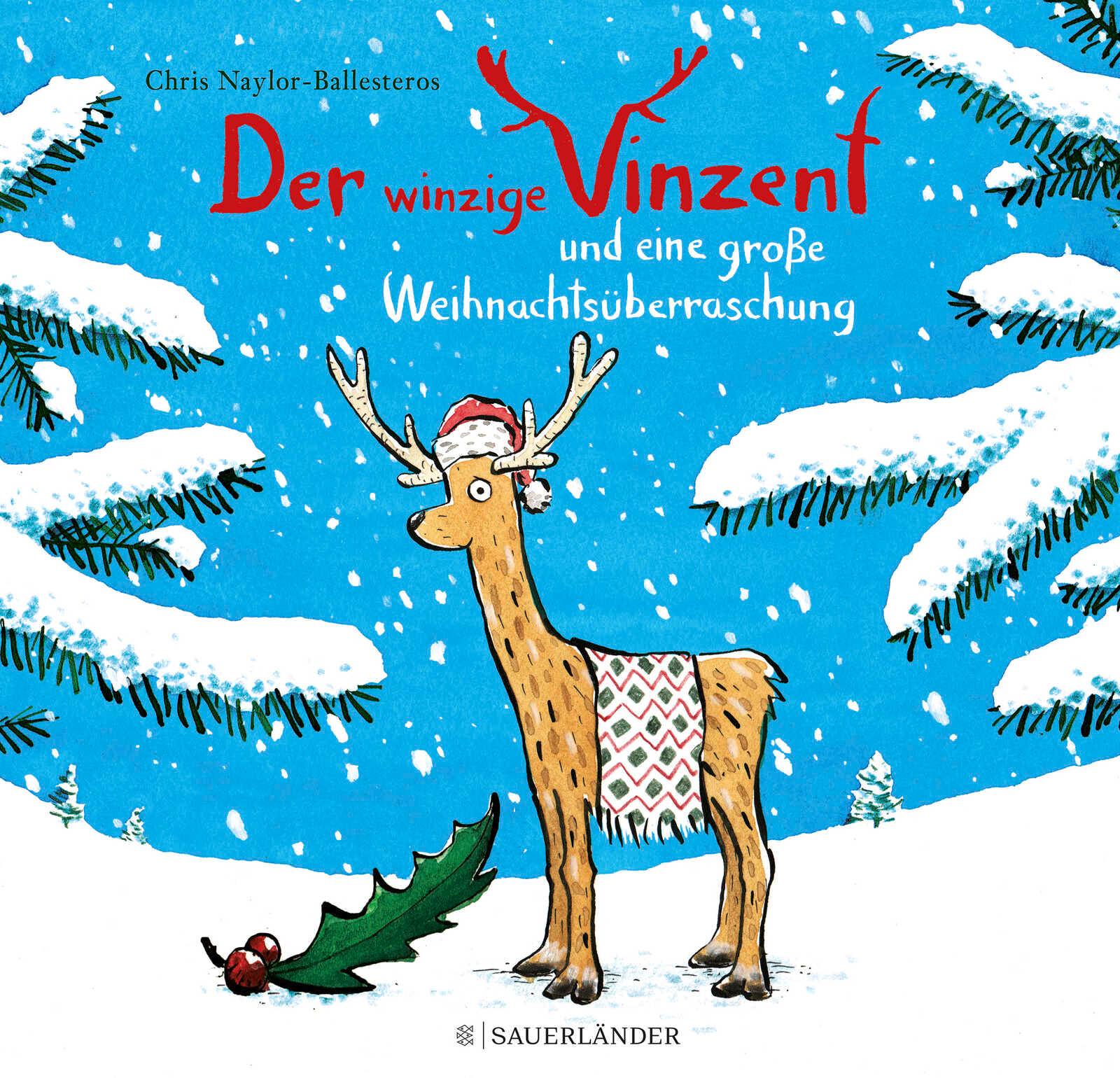 Vorderes Coverbild Der winzige Vinzent und eine große Weihnachtsüberraschung