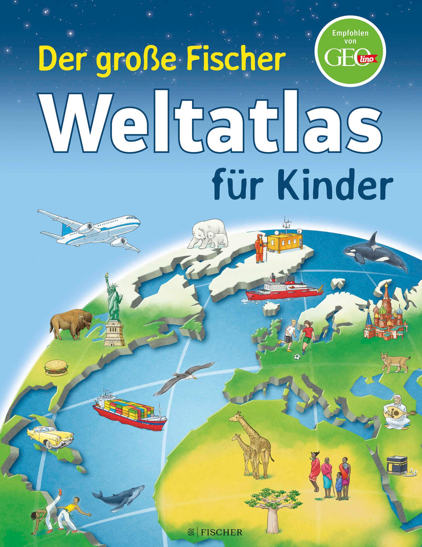 Vorderes Coverbild Der große Fischer Weltatlas für Kinder