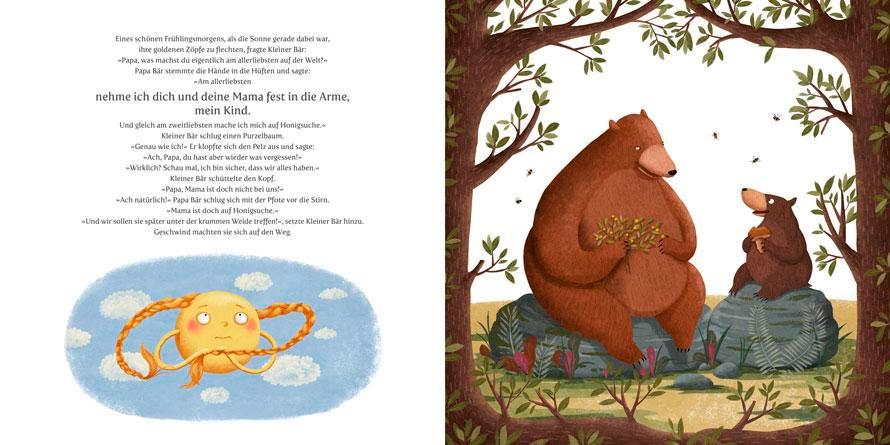 Beispielinhalt (Bild) Komm in Mamas Arme, kleiner Bär