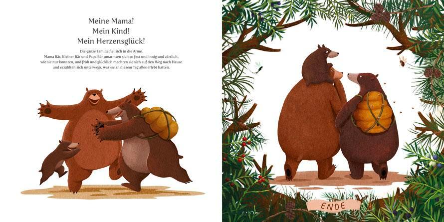 Beispielinhalt (Bild) Komm in Mamas Arme, kleiner Bär
