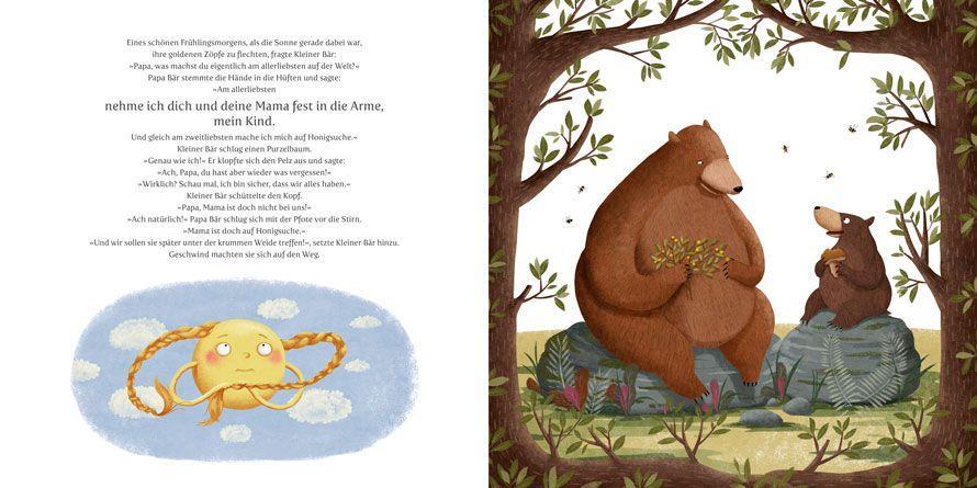 Beispielinhalt (Bild) Komm in Mamas Arme, kleiner Bär