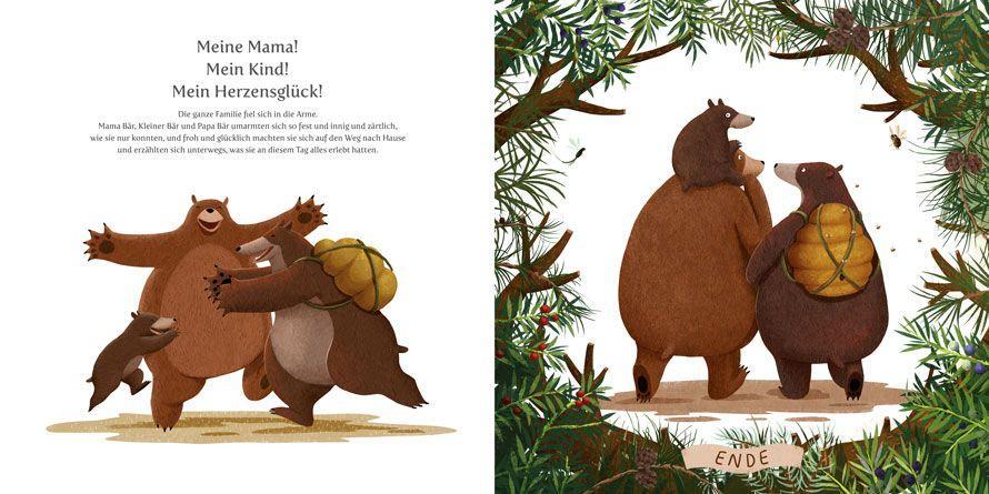 Beispielinhalt (Bild) Komm in Mamas Arme, kleiner Bär
