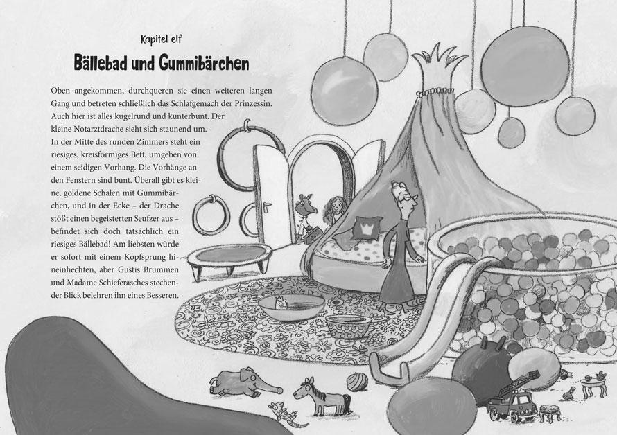 Beispielinhalt (Bild) Der kleine Notarztdrache