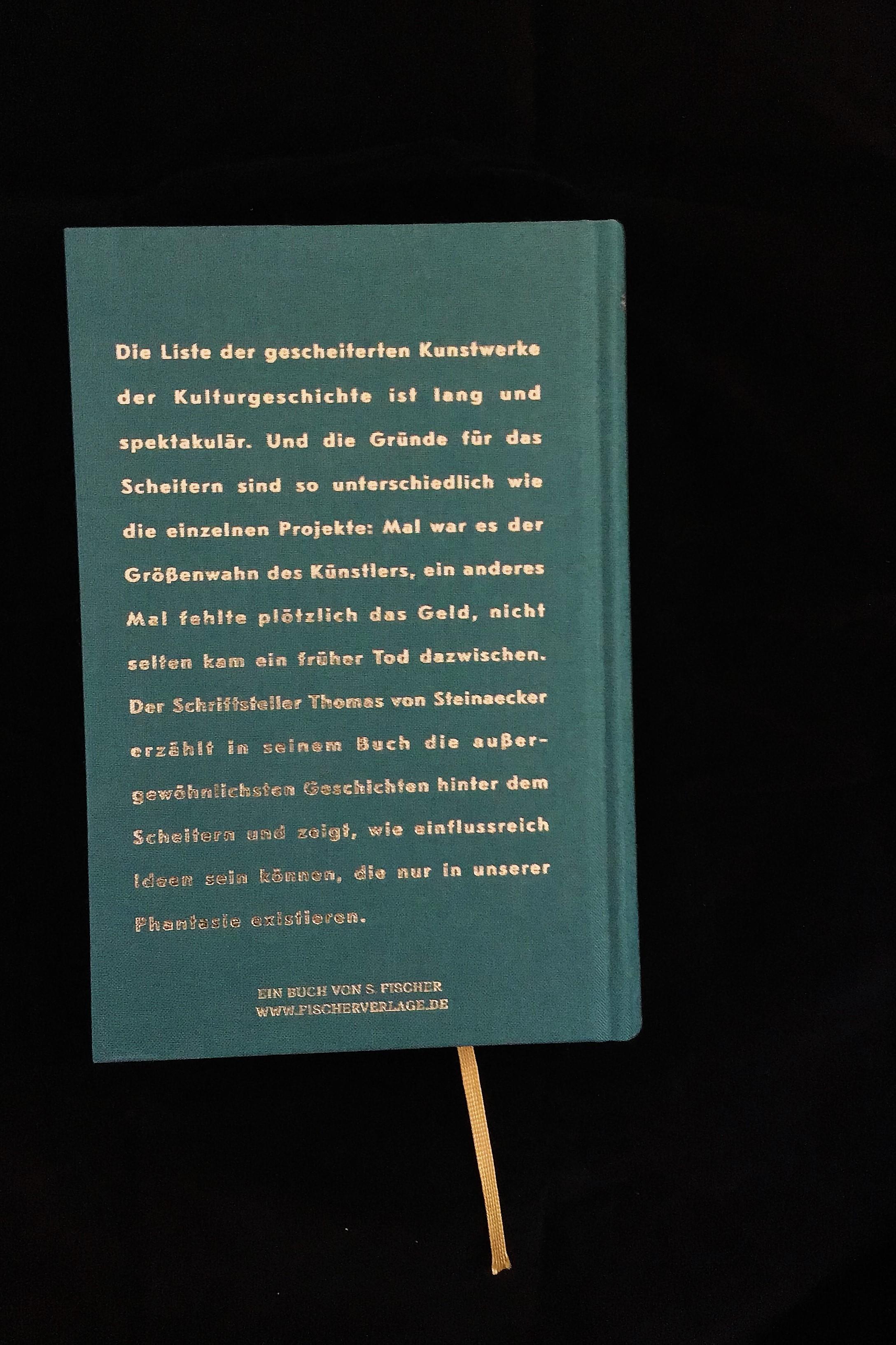 Beispielinhalt (Bild) Ende offen - Das Buch der gescheiterten Kunstwerke