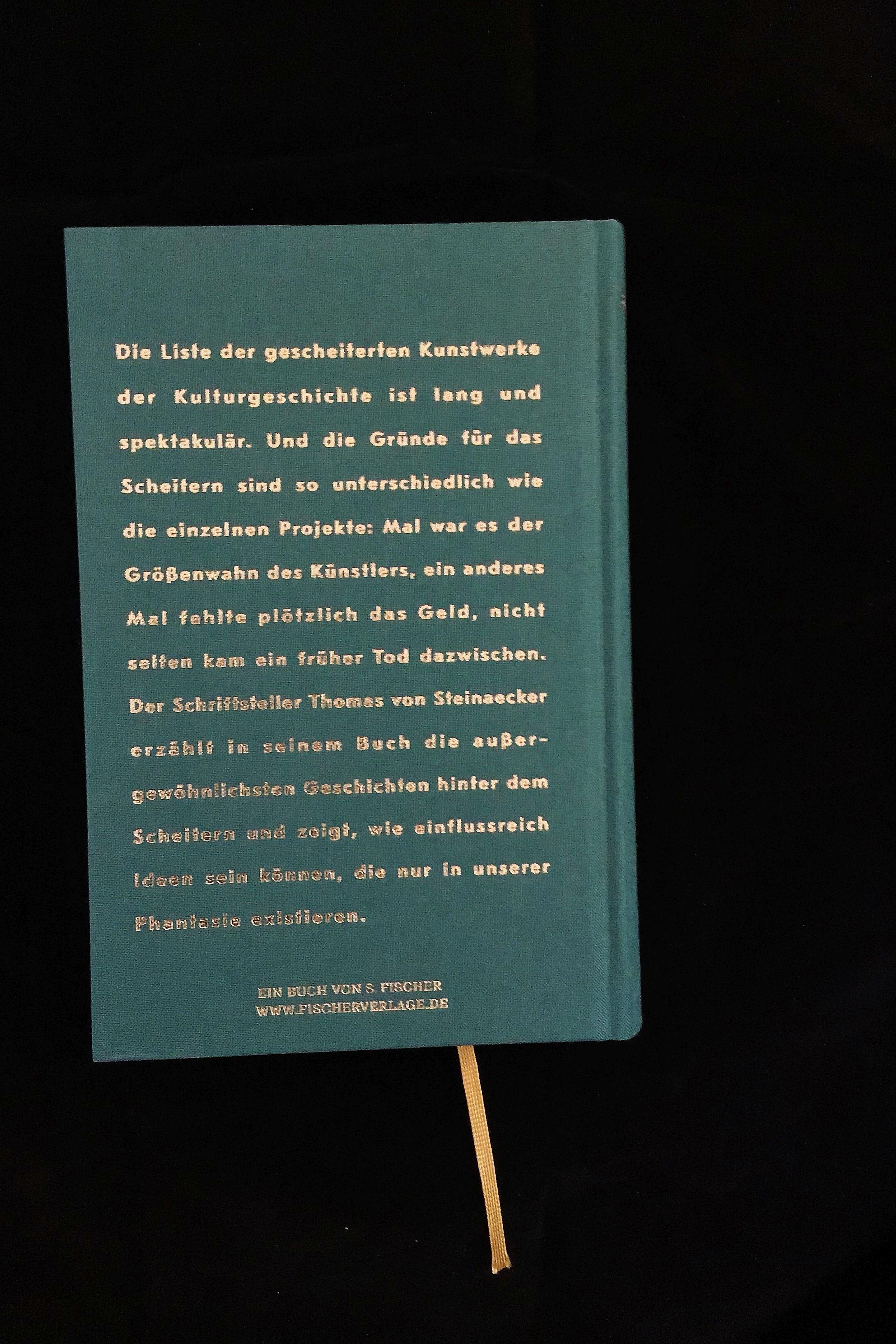 Beispielinhalt (Bild) Ende offen - Das Buch der gescheiterten Kunstwerke