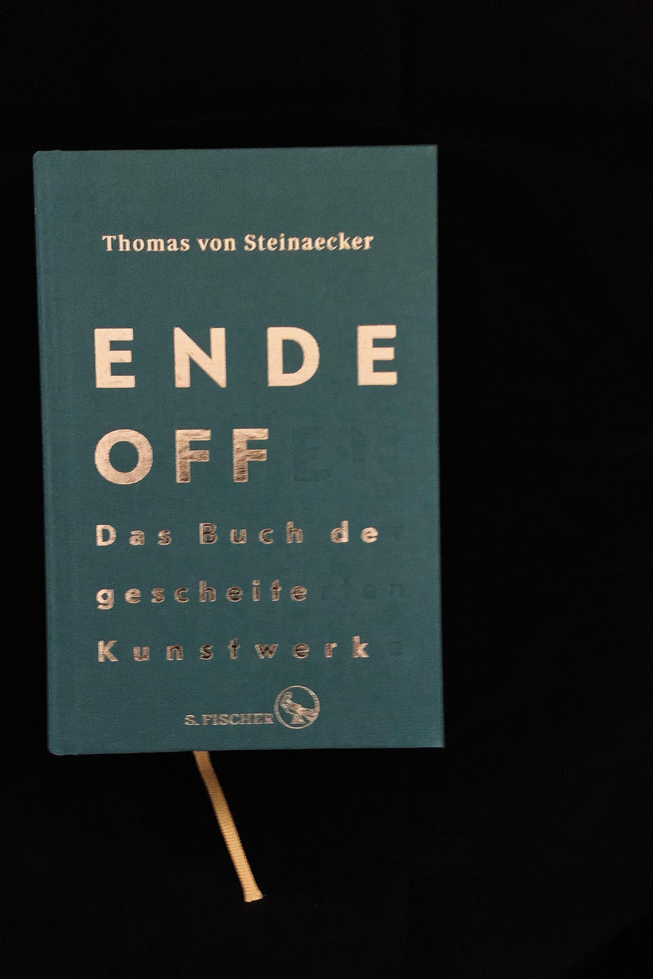 Beispielinhalt (Bild) Ende offen - Das Buch der gescheiterten Kunstwerke