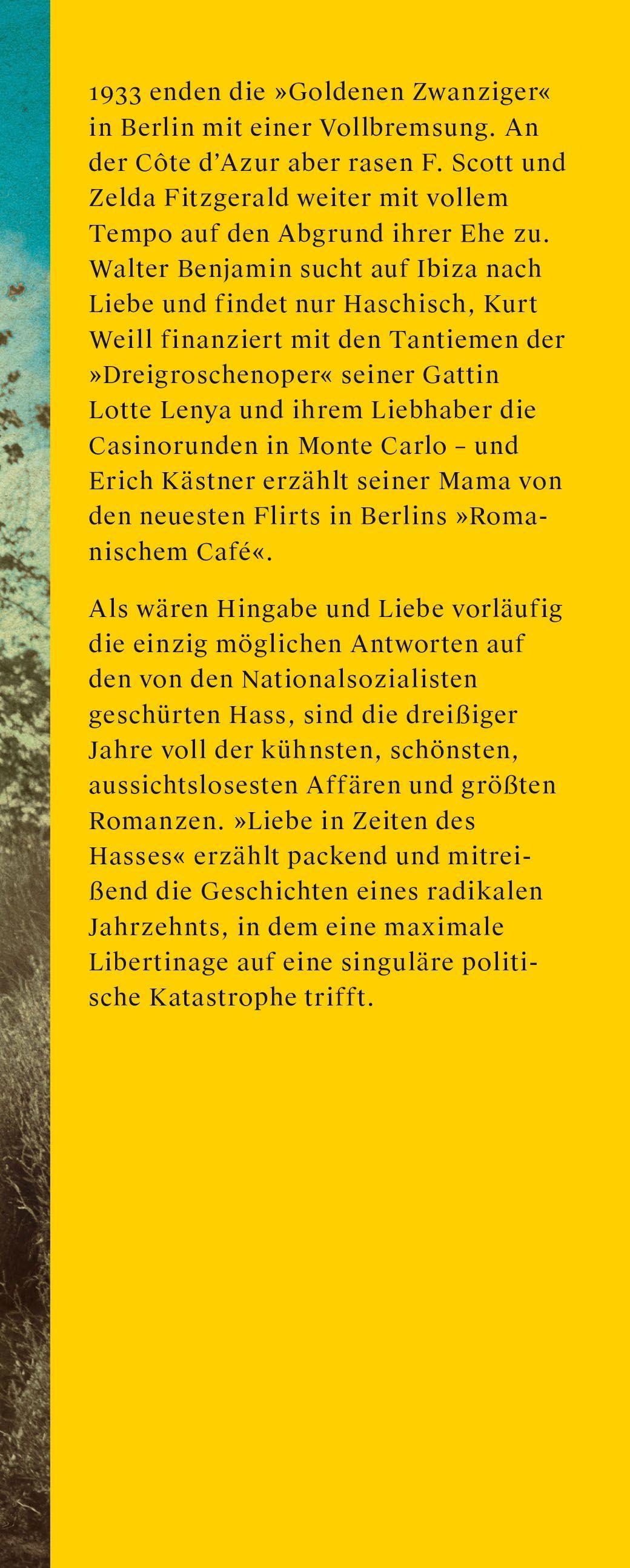 Beispielinhalt (Bild) Liebe in Zeiten des Hasses