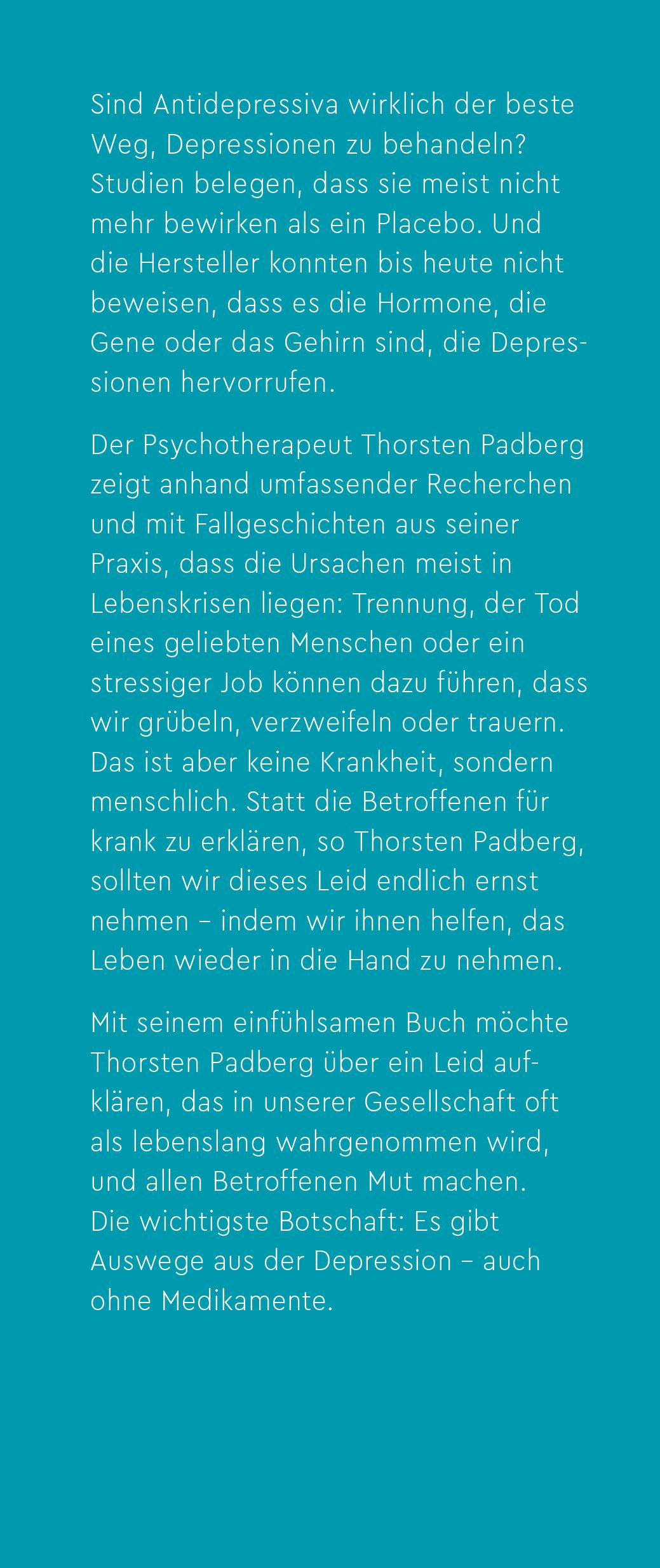 Beispielinhalt (Bild) Die Depressions-Falle