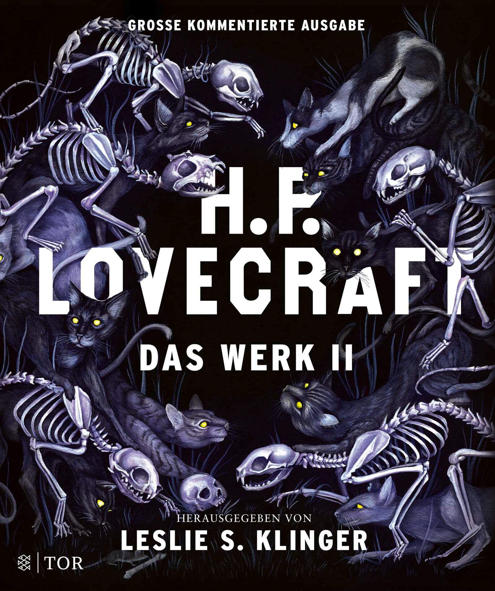 Vorderes Coverbild H. P. Lovecraft. Das Werk II