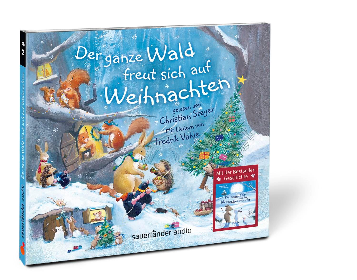 Beispielinhalt (Bild) Der ganze Wald freut sich auf Weihnachten