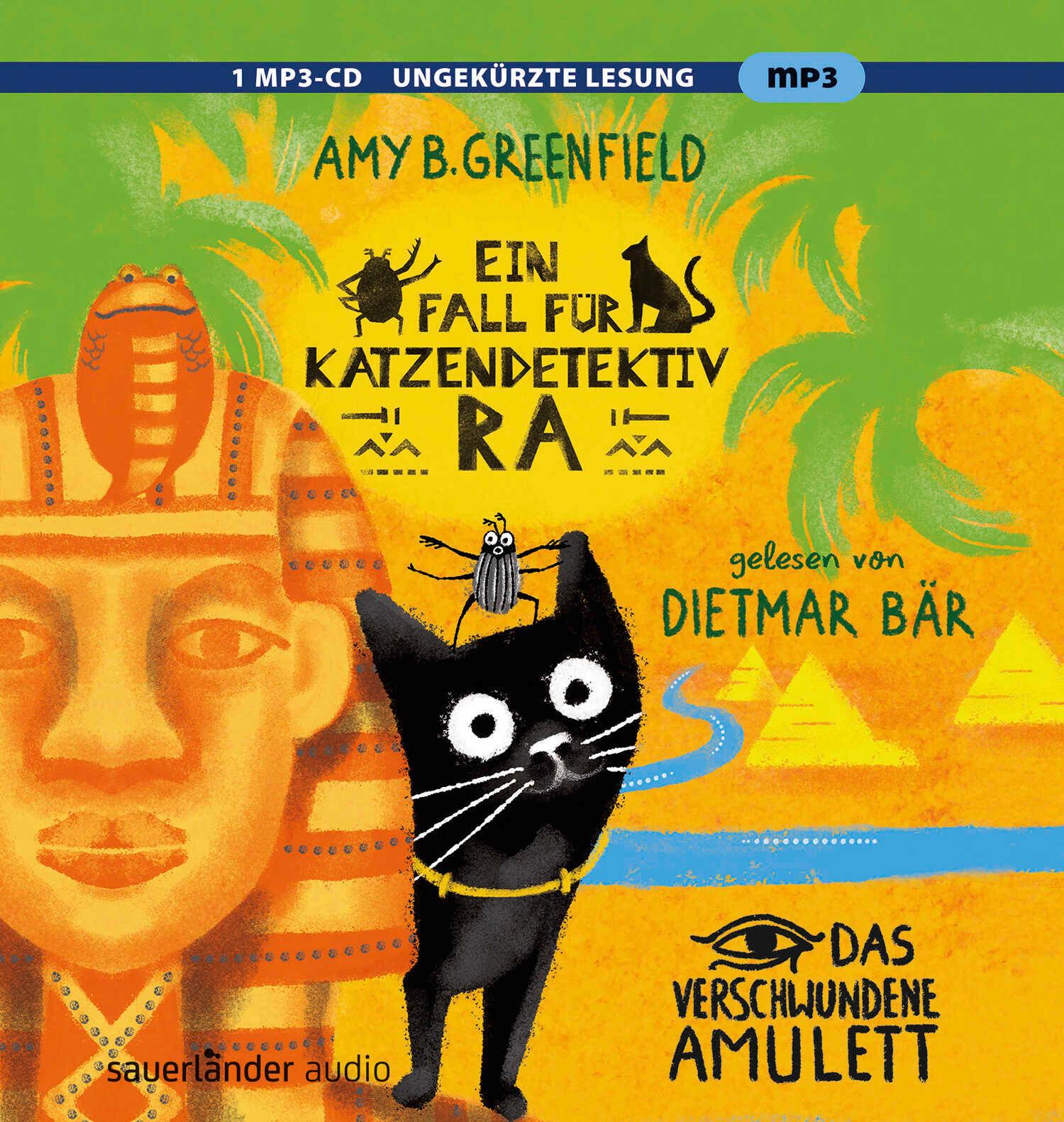 Vorderes Coverbild Ein Fall für Katzendetektiv Ra - Das verschwundene Amulett